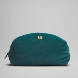 Lululemon Feeling Ready Velour Pouch, Green Jasper, NWT